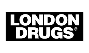 London Drugs logo black and white
