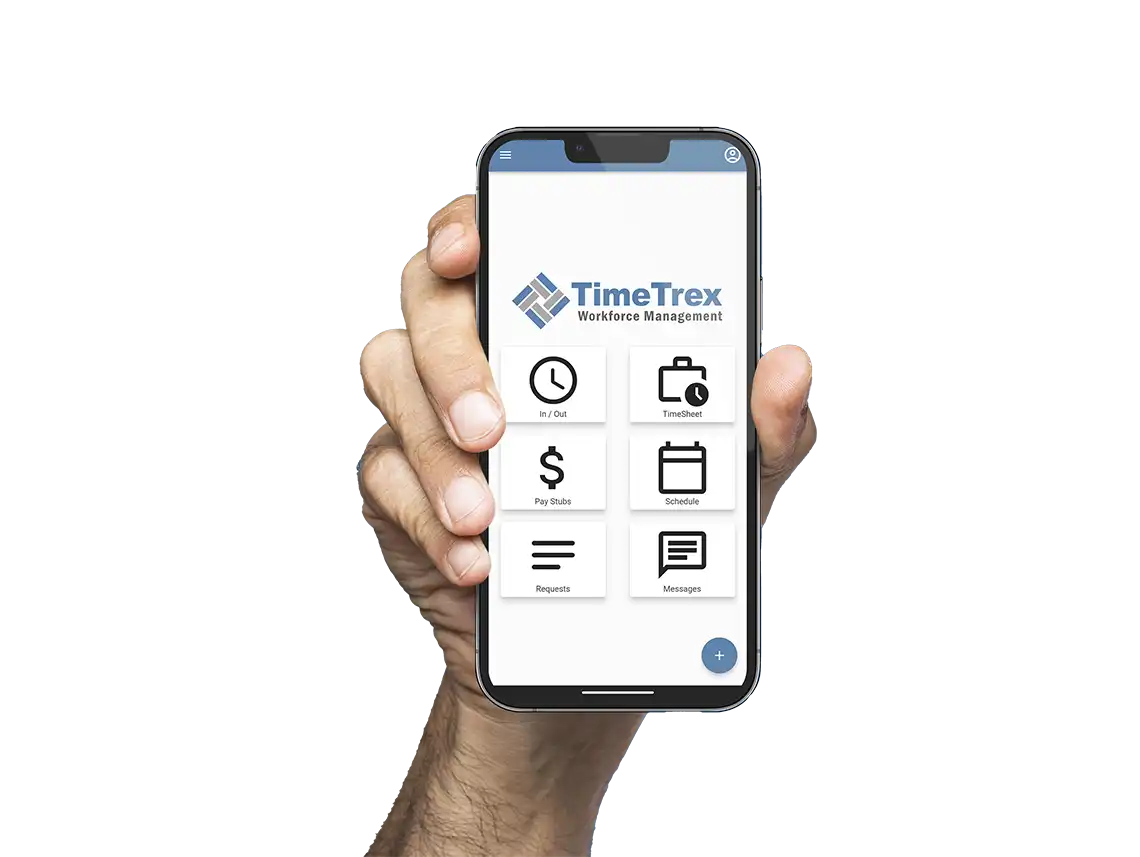 TimeTrex on mobile app