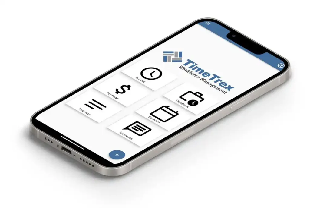 TimeTrex on iPhone mobile app
