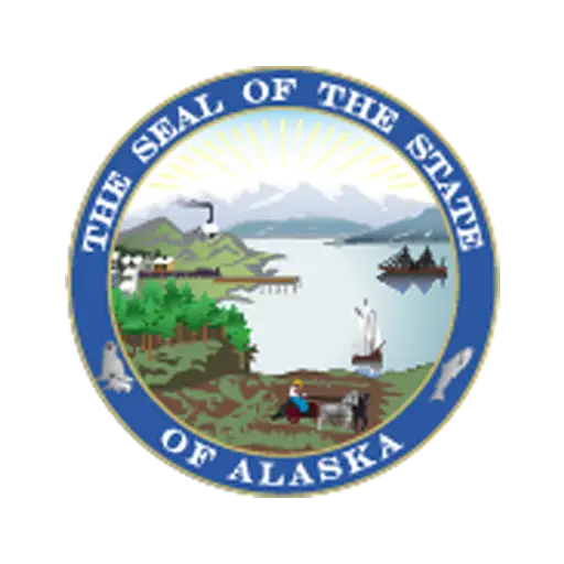 Alaska state seal logo