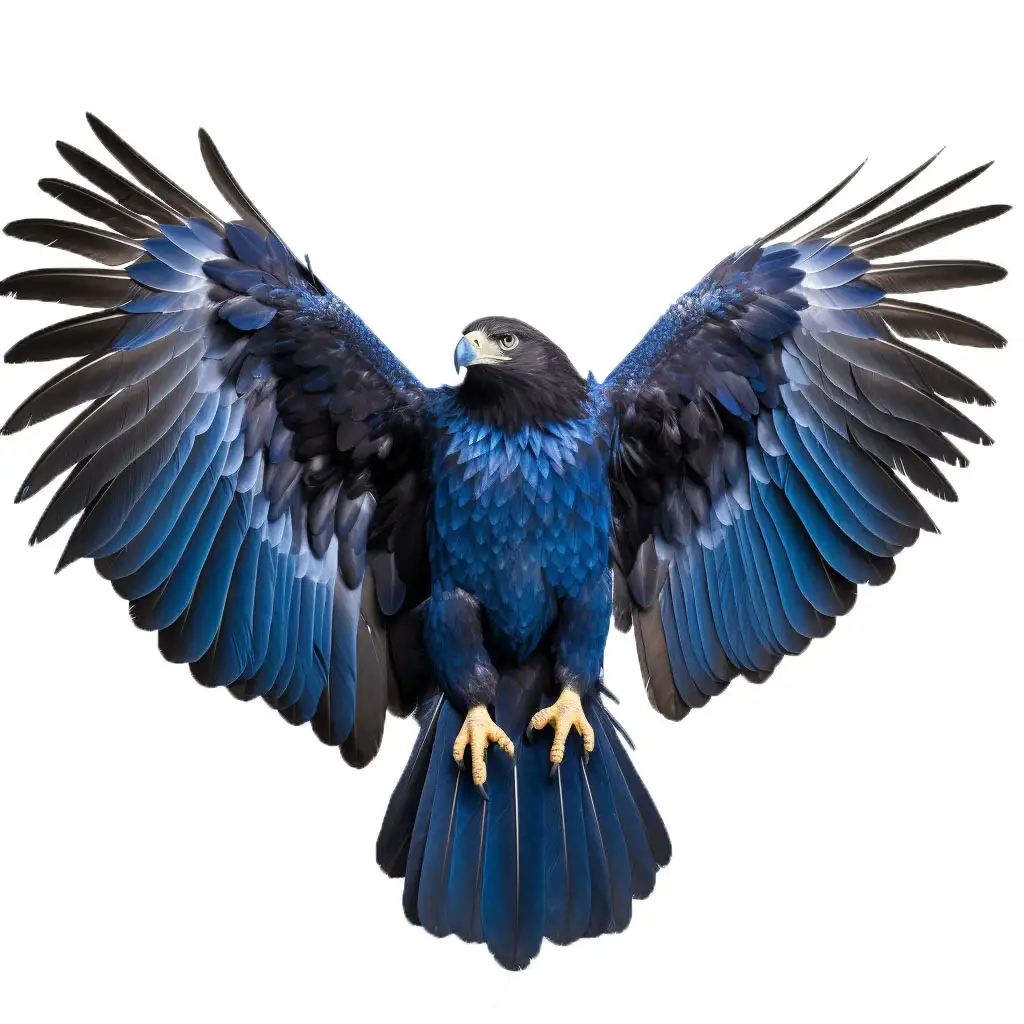 Blue American Eagle