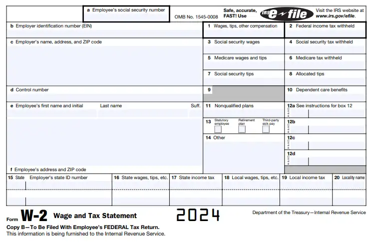 W-2 Form Page 3