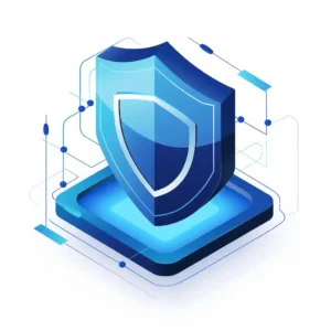Security blog in blue