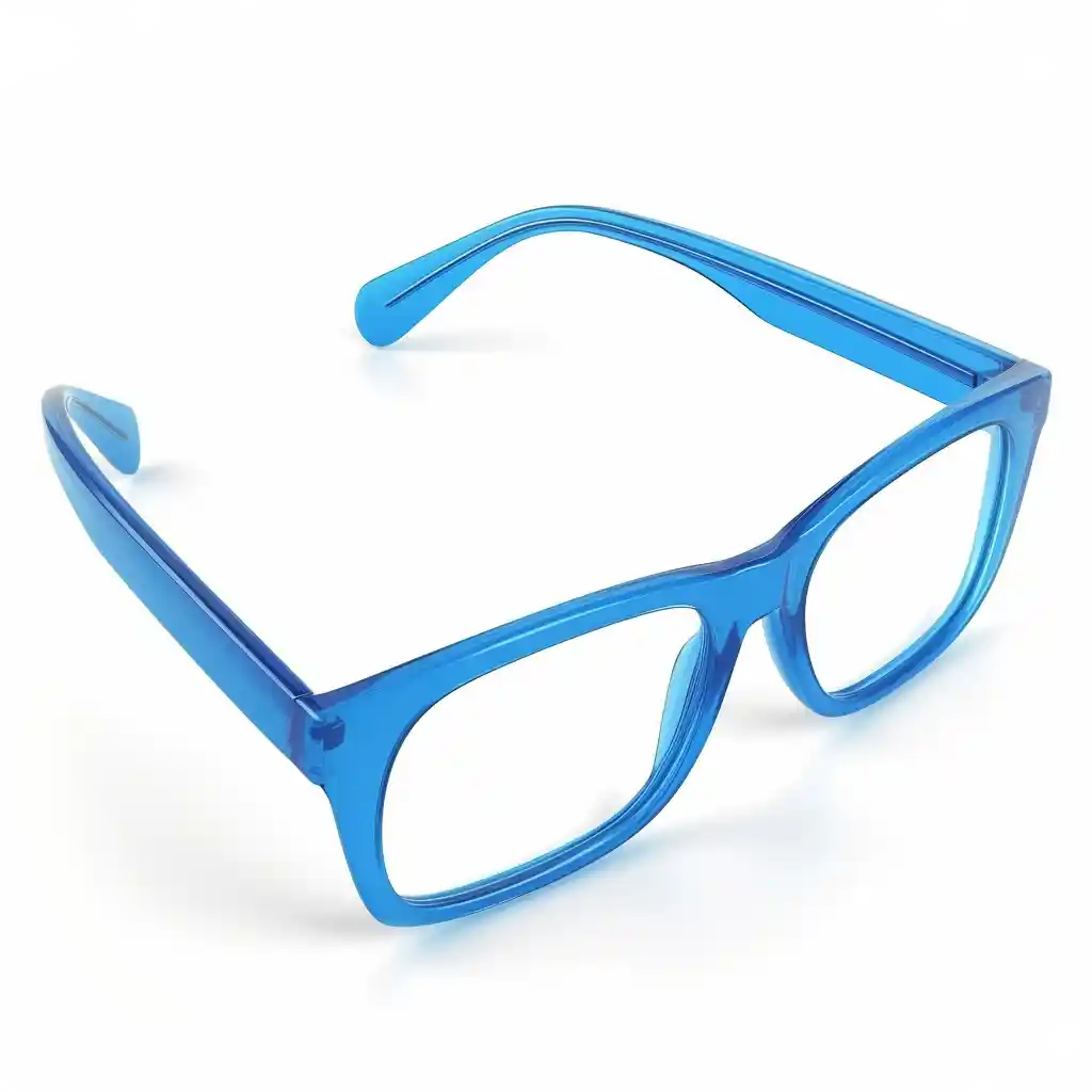 Blue glasses