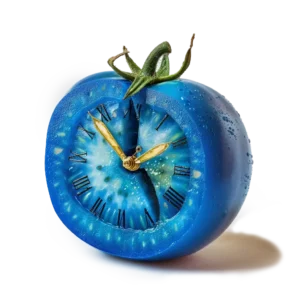 Blue Pomodoro Tomato Clock