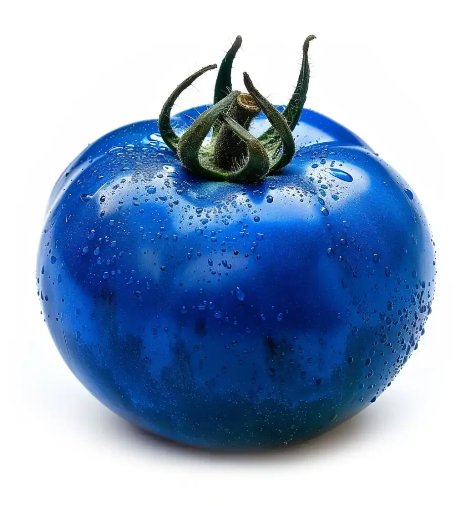 A blue pomodoro tomato