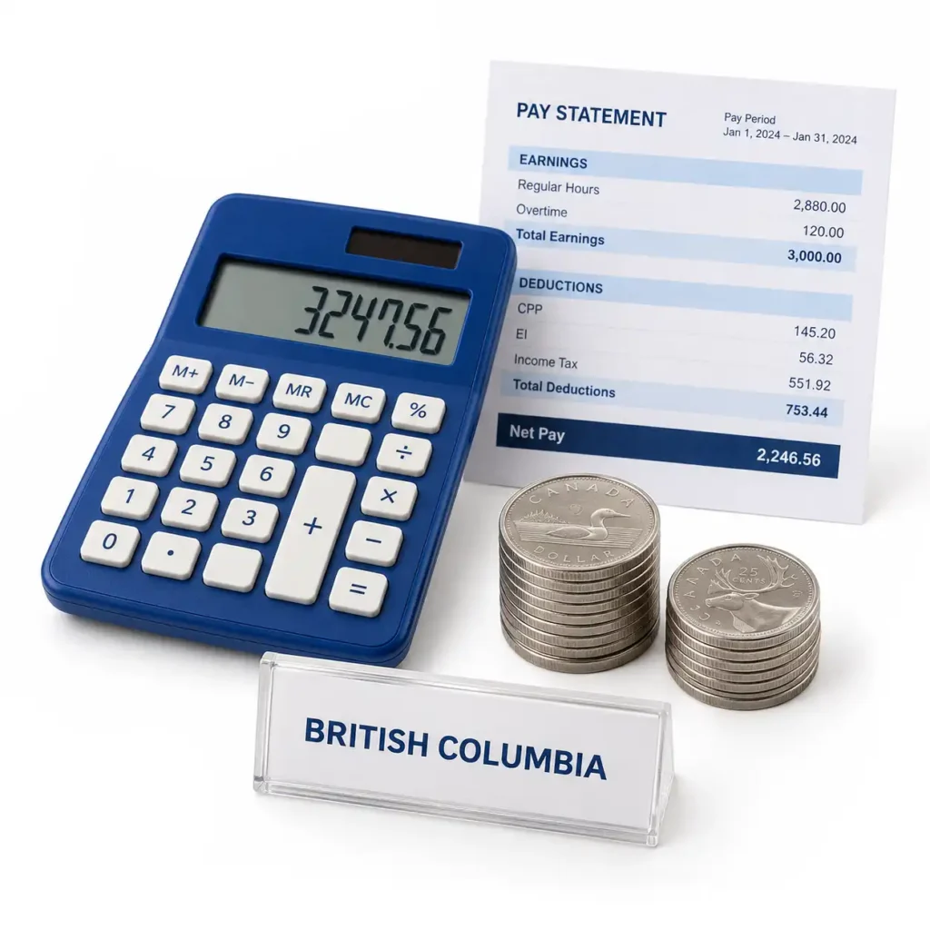 Free British Columbia Payroll Tax Calculators