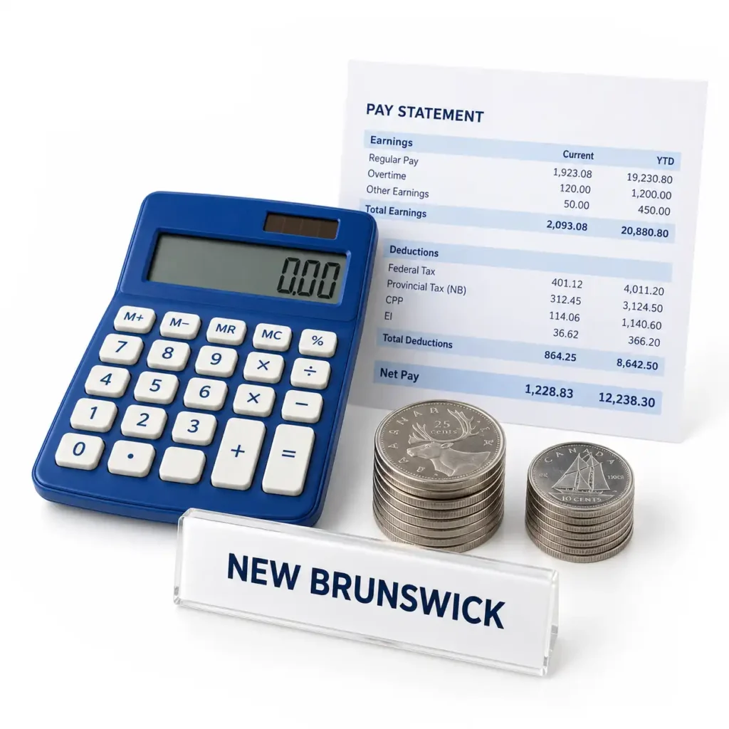 Free New Brunswick Payroll & Tax Calculators