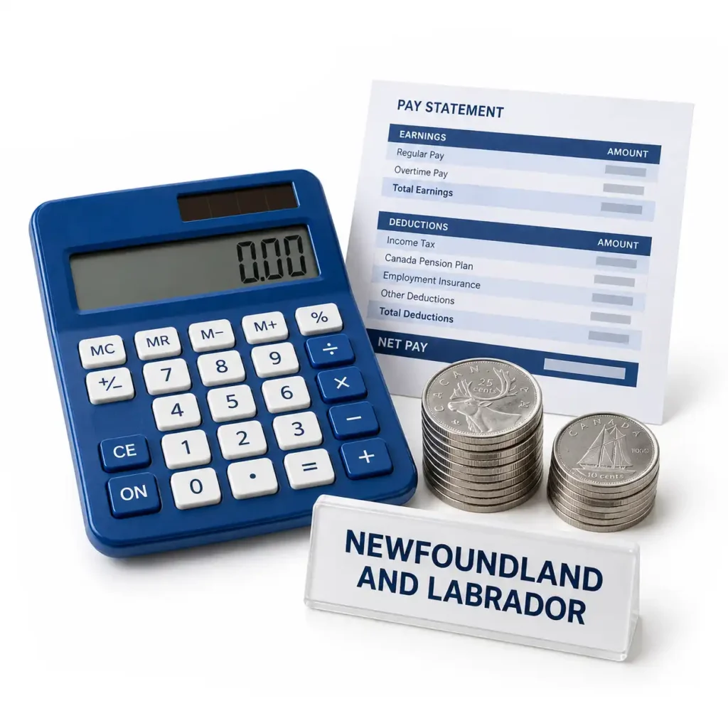 Free Newfoundland and Labrador Payroll & Tax Calculators