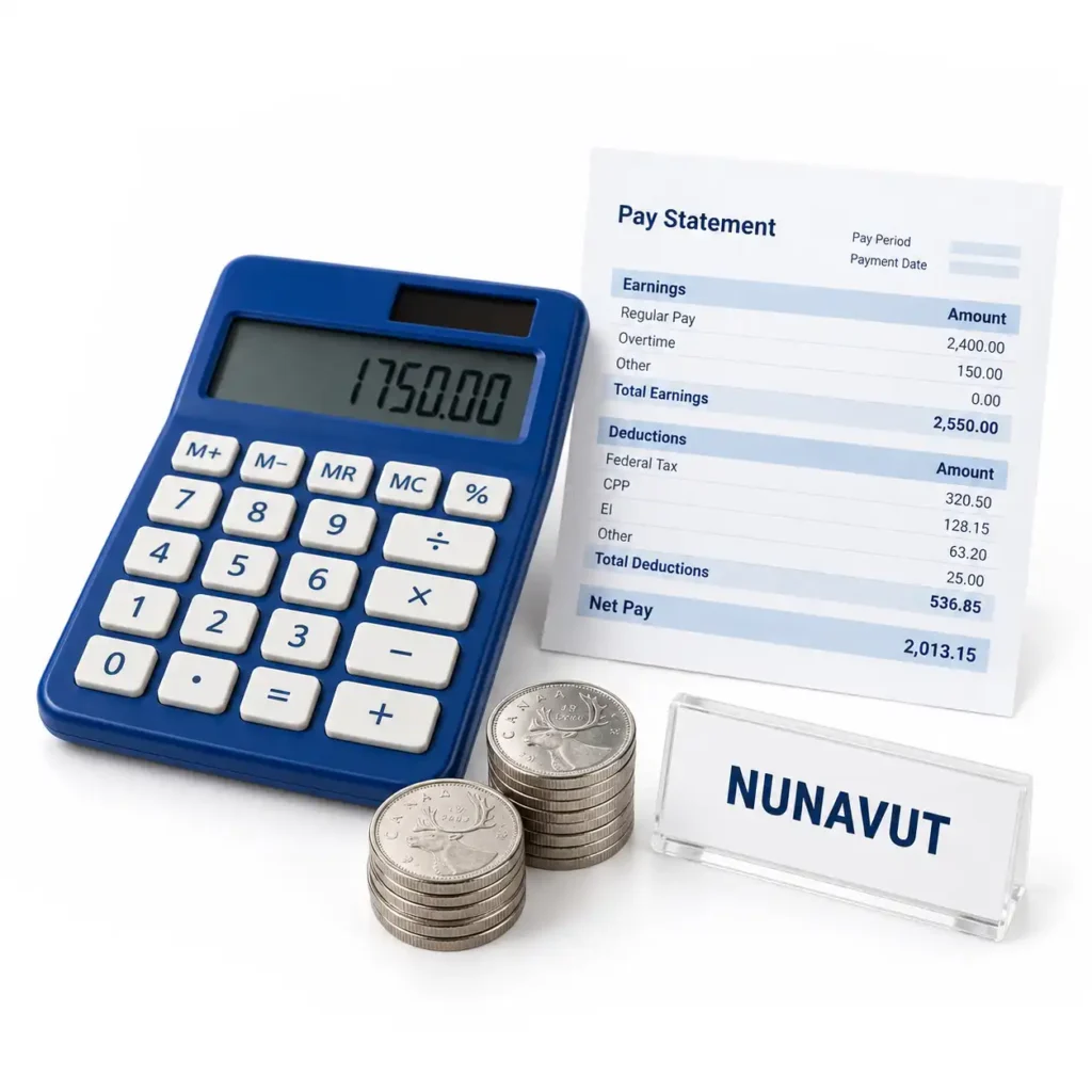 Free Nunavut Payroll Tax Calculator