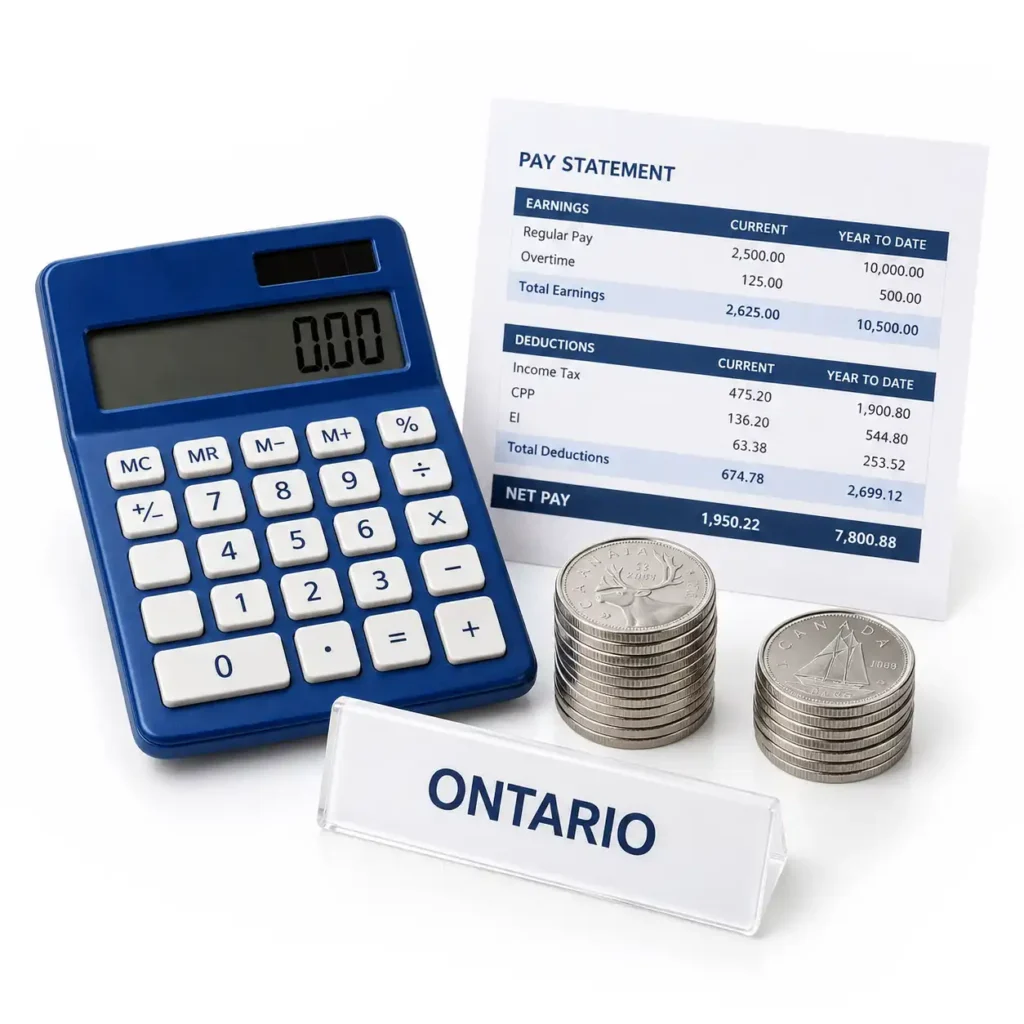 Free Ontario Payroll & Tax Calculators