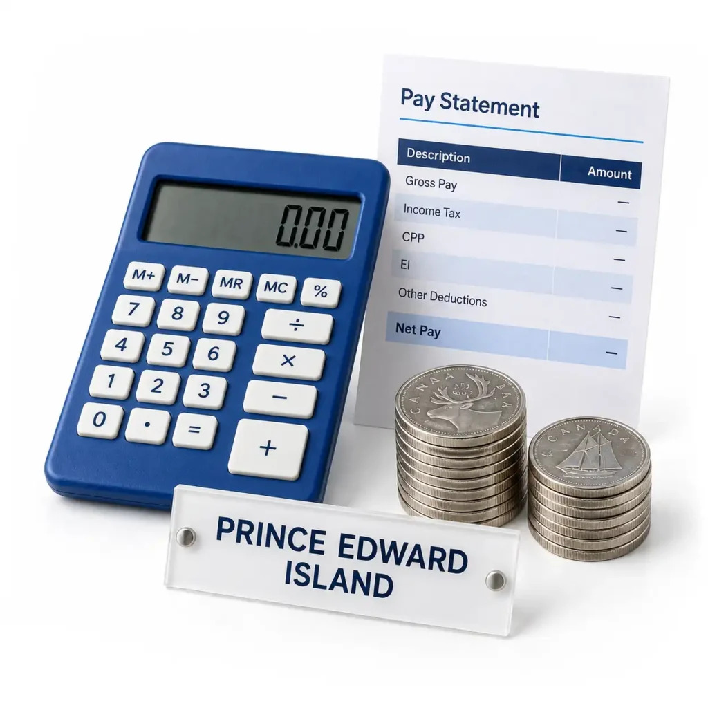 Free Prince Edward Island Payroll & Tax Calculators